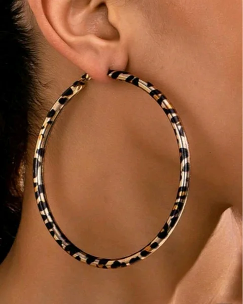 Aros Argolla Print Salvaje